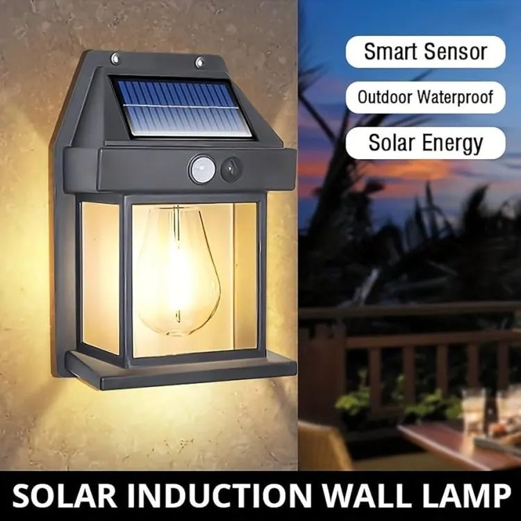 LED Solar Wall Lamp Outdoor & Waterproof