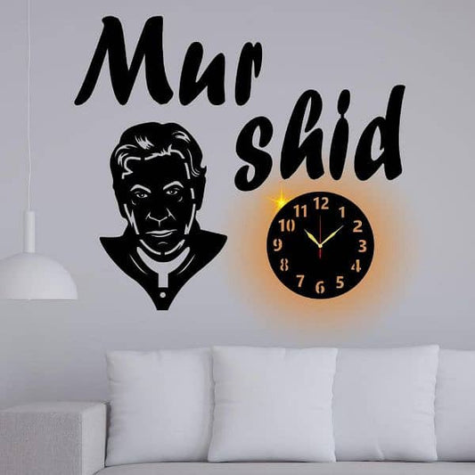 wall clock specail desgin wooden